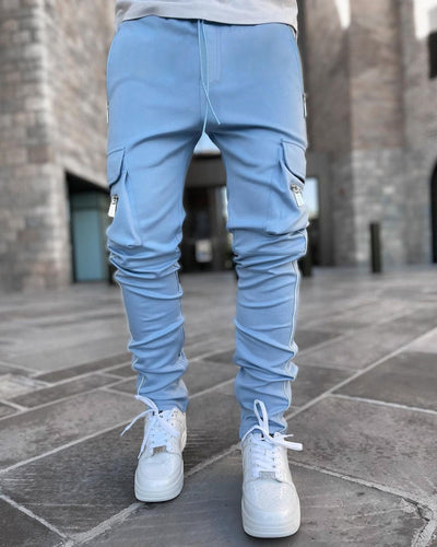 Multi Pocket Cargo Pants Men’s Athleisure