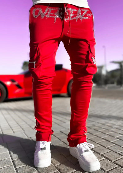 Multi Pocket Cargo Pants Men’s Athleisure