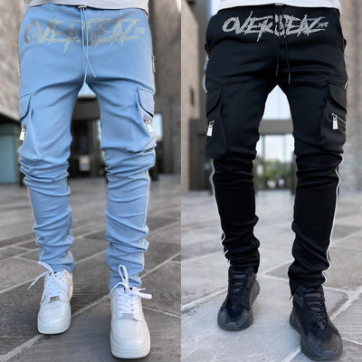 Multi Pocket Cargo Pants Men’s Athleisure